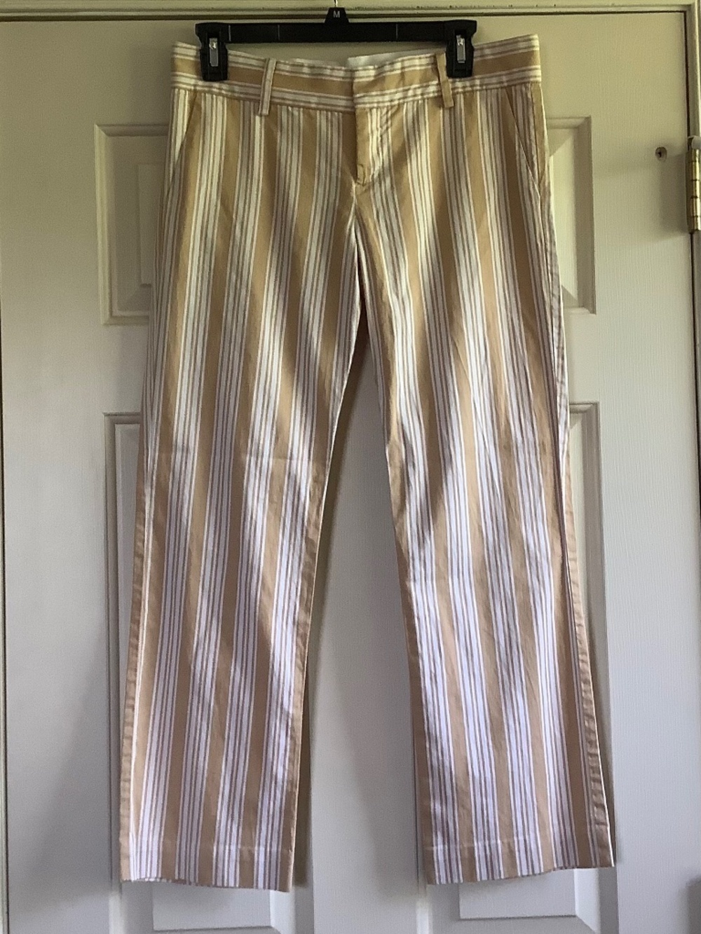 JUICY COUTURE JEANS Vintage Low Ride Striped Ankle Pants SZ 28